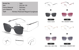 Gafas de Sol Magnéticas Polarizadas con Clip para Hombre y Mujer, al por Mayor - Product Image 2