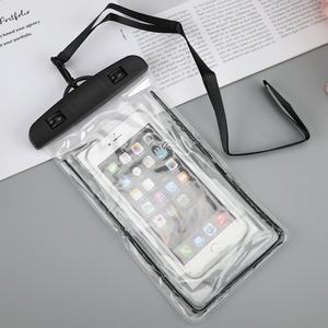 Funda Impermeable Universal para Teléfono Inteligente, Bolsa Impermeable de PVC con Clip - Product Image 1