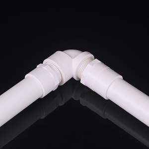 Raccord coudé en PVC à 90 degrés, diamètre intérieur de 1/2 pouces, connecteur d'alimentation en eau en plastique épaissi pour l'irrigation et l'utilisation en aquarium - Product Image 5