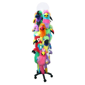 Expositor <span class=keywords><strong>de</strong></span> Juguetes <span class=keywords><strong>de</strong></span> Dedos, Soporte <span class=keywords><strong>de</strong></span> Árbol para Marionetas Independiente, con Capacidad para 20 Marionetas para Tienda - Product Image 1