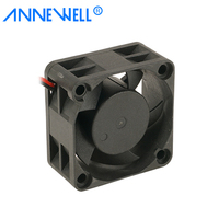 Ventilateurs de refroidissement mini-onduleur 12V à roulement à billes longue durée 4020, 4020 mm, 2 fils, 7000 tr/min, 7,85 CFM, ventilateur axial sans balais CC, OEM ODM