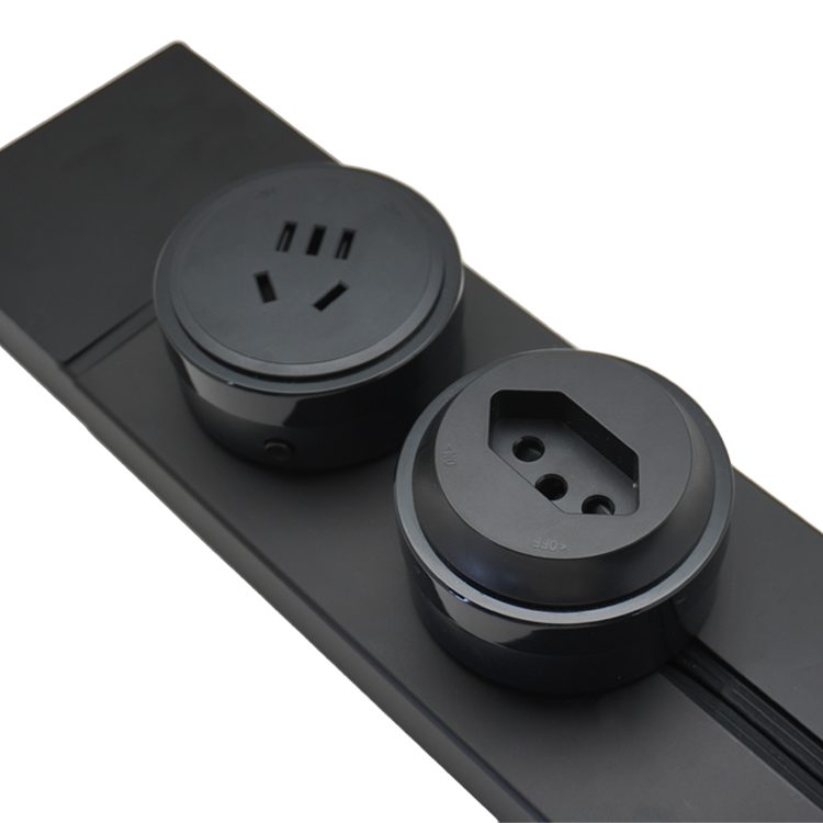 Commercial Track Socket Rail Power up Moveable Socket Electrical Supplies for Train