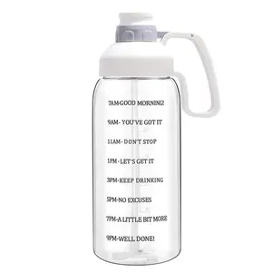 drinking water bottle with big handle custom plastic water bottle custom water bottle bpa fee