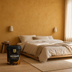 Enduit mural mat en argile romaine VALIDEA, respirant, faible teneur en COV, texture minérale, appliqué à la main, style Wabi Sabi, intérieur, OEM - Product Image 5