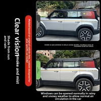 Untuk Chery ICAR 03T Pelindung Matahari & Hujan - Desain Tebal Lebar untuk Pemasangan di Jendela dan Kaca Spion