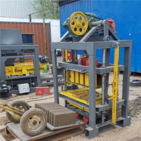QT40-2 jamaïcain qt automatique presse hydraulique machine de fabrication de blocs de chaussée moteur vibrant bétonnière prix népal pour la guinée
