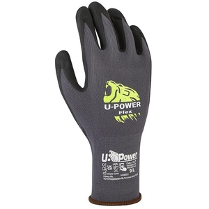Gants de travail U-Power Flex gris taille 10, protection et adhérence - Product Image 1