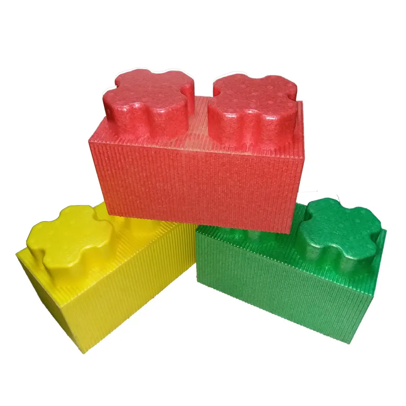 Betta Play Blok Bangunan EPP Anak-anak, Mainan Edukasi DIY Konstruksi Blok Bangunan Multifungsi
