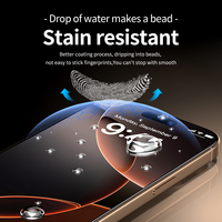 Kit de protection d'écran de qualité AAA pour iPhone 16/16 Pro Max, accessoire de téléphone portable sans poussière et sans bulles.