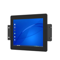 Layar Sentuh GreenTouch 12.1 Inci PACP, Panel LCD Sentuh 10 Titik, Monitor Industri Terintegrasi untuk Kios Layanan Mandiri