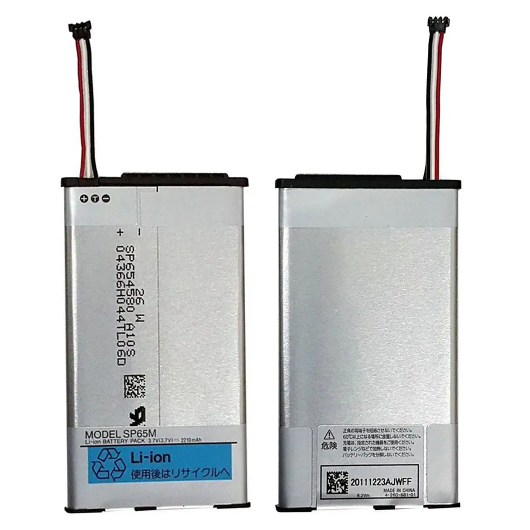 Batería de PA-VT65 para Sony Playstation PS Vita PSV PCH-1001, repuesto Original de 2210mAh SP65M, PCH-1101 para videojuegos