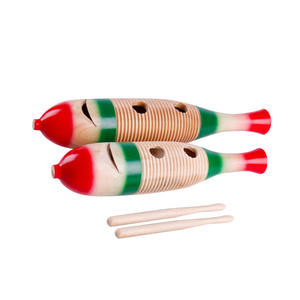 Groothandel/Oem/Fabrieksprijs Houten Kikker Kwaken Buis Kleuterschool Percussie-<span class=keywords><strong>Instrument</strong></span> Voor Vroege Educatie Orff Kidsren 'S Fagot Sound Speelgoed Kwaken Kikker - Product Image 5