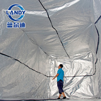 Sac de doublure de conteneur thermique réutilisable industriel de 40 pieds