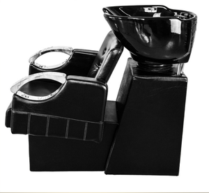 Fauteuil de lavage de cheveux avec siège large, lit de lavage pour salons de coiffure et barbiers - Product Image 5