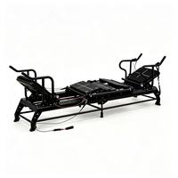 Plataforma Móvil para Máquina de Pilates, Marco de Aluminio, Cama Deslizante Segmentada Reversible, Duradera, Profesional, para Estudio de Pilates
