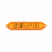 4,9 Zoll Rechteckige LED-Notfall-Blitzleuchte Anhänger-LKW-Blitz-/Blinklampe SAE/DOT/FMVSS108-konform