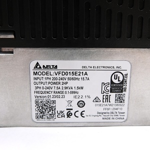 VFD-E ซีรีส์ VFD015E21A 2HP 1.5KW อินพุต 220V 1 เฟส เอาต์พุต 220V 3 เฟส - Product Image 6