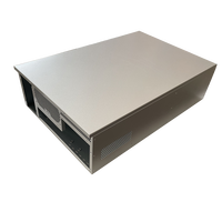 Serveur industriel en rack 4U Meirir MER268f avec deux disques durs de 3,5 pouces, châssis réseau en acier inoxydable de précision