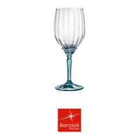 Verre à vin blanc Florian bleu 38 cl H 20,8 cm Ø 8,2 cm Bormioli Rocco