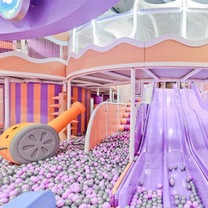 Soft <strong>Games</strong> Indoor Playground Equipment with Plastic Slides Commercial Sports Playgrounds for Children's Entertainment - Product Image 1