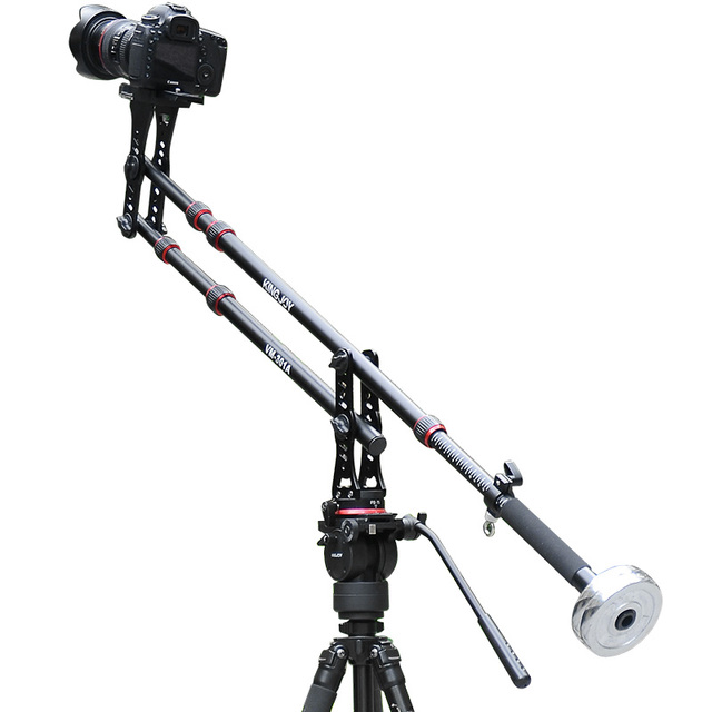 Jingying Bearing Capacity 4kg Professional Mini Video Camera Crane Jib for All SLRS Home DV Cameras