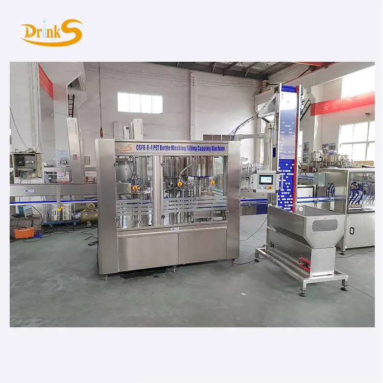 China Factory Manufacturing Monoblock 3 in1 Drinking Water Bottling Filling Machines