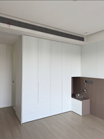 Armoire en bois sur mesure XINGYU, design moderne, 2 tiroirs, gain de place, pour appartement, construction en panneaux de particules, garantie 5 ans
