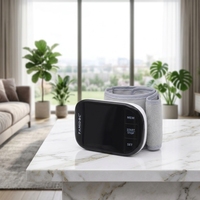 Tensiomètre numérique Famidoc FDBP-W2 - Montre portable avec écran LED, alimenté par piles AAA, certifié CE, avec support, garantie 2 ans