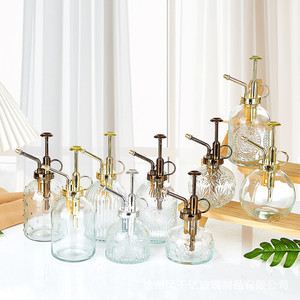 Bottiglie di Vetro Trasparente con Girasoli in Rilievo Stile Retrò per Vendita all'Ingrosso - Product Image 2