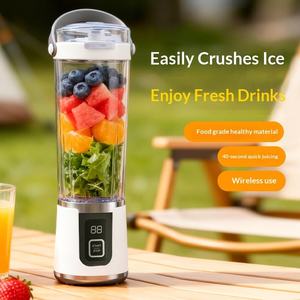 Licuadora Recargable USB, Portátil, para Hacer Smoothies, Vaso Personal para Jugos - Product Image 2
