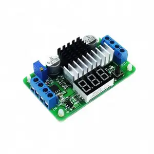 Smart Electronics LTC1871 Boost Converter Adjustable Step-Up High Power Supply Module LED Voltage Meter/Button Switch