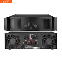 Amplificateur de puissance professionnel TD-1800, nouvelle conception, 2 canaux, classe H, 1800W*2CH, 8 ohms, 3U, avec limiteur de clip intelligent pour église, scène