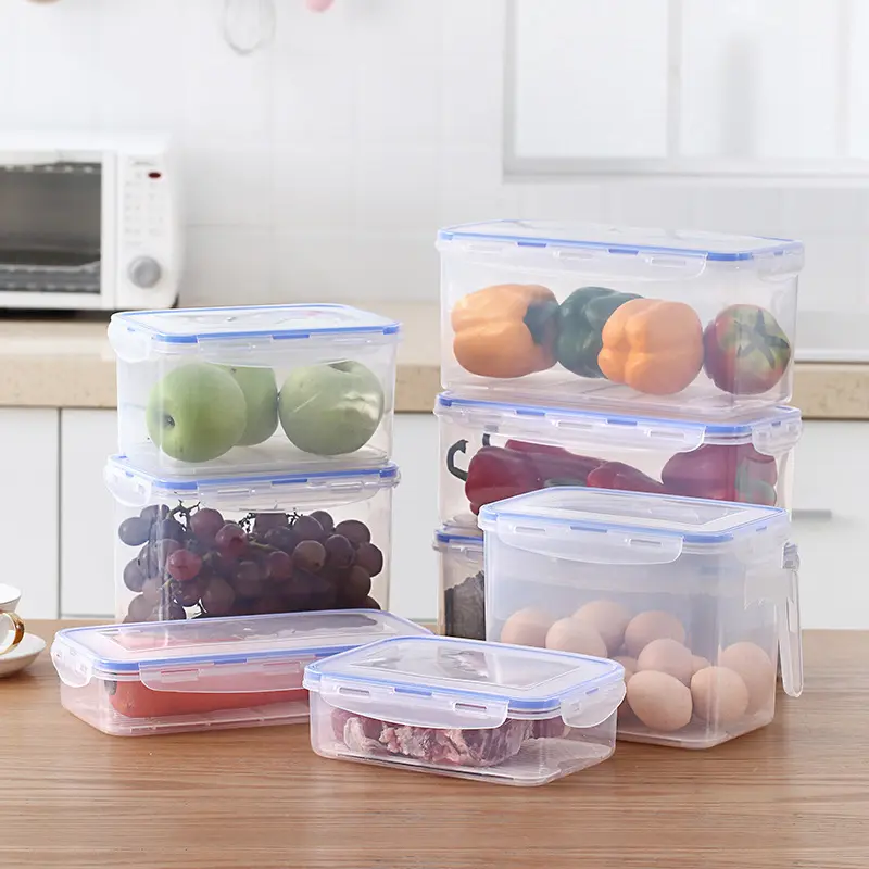 Контейнеры для хранения овощей и фруктов, контейнеры для хранения холодильников с поддоном для капель
