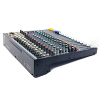 Console de mixage DJ professionnelle multi-usages 8/12/16 canaux / Console audio avec effets numériques DSP pour DJ, scène, concert en direct