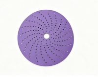 Disque abrasif en céramique violette de 6 pouces à fixation auto-agrippante P40-2500 pour le polissage de métaux, plastiques, bois et plaques de plâtre – Vente directe usine