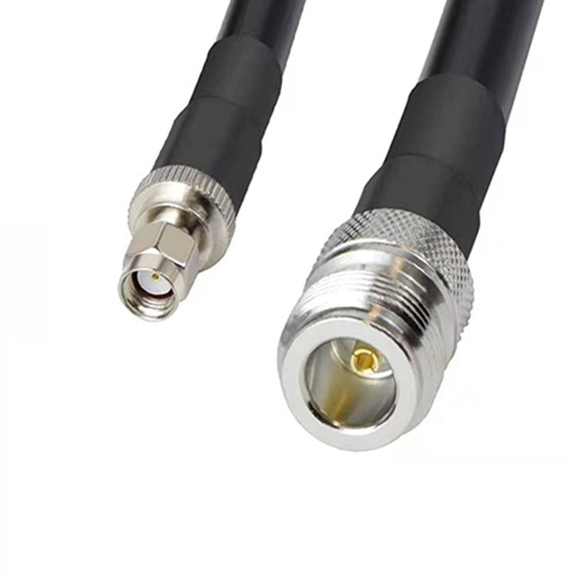Factory Custom Ultra Low Loss LMR195 LMR240 LMR400 Coaxial Cable Assembly 50 Ohm Phase Stable Test Lead