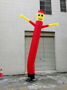 Clown danzante gonfiabile all'aperto con soffiatore gonfiabile Sky Dancing burattino Logo personalizzato formato colore - Product Image 5