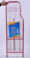 LIEN MEILLEUR Couleur Dorée 4 Niveaux De Rangement D'angle Grille Support de Plat pour le marché de La Zambie DC-464SLUG