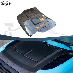 Kit de carrocería de capó de motor delantero de fibra de carbono estilo SVR, piezas de coche para <span class=keywords><strong>Land</strong></span> <span class=keywords><strong>Rover</strong></span> <span class=keywords><strong>Defender</strong></span> 2014-2020 <span class=keywords><strong>2015</strong></span> 2016 2017, accesorio de afinación - Product Image 2