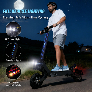 Scooter Eléctrico Vipcoo Vs9 en Oferta, Potente Scooter para Adultos de 60v, Diseño Plegable con Llantas de 11 Pulgadas, Scooter Ie-es60 - Product Image 5
