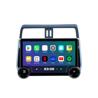 Lecteur vidéo multimédia stéréo pour voiture Système de navigation Gps Autoradios Android Autoradio pour Toyota Land Cruiser Prado