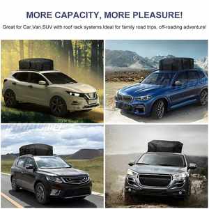 Bolsa de Techo para Auto de 140x80x45cm, Tela Oxford 420D Gruesa, Impermeable, para Viajes, Transporte de Carga, Almacenamiento de Equipaje, Accesorios para Autos - Product Image 5