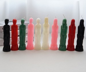Vela mágica colorida de bruja a granel, vela con forma de cuerpo, vela de hechizo de amor humano para hombre y mujer - Product Image 5