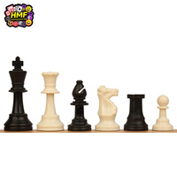 Handgefertigte Premium-Qualität Majestätische Staunton Schachfiguren Plastik-Schachspiel Brett für Tischspiele Indoor-Aktivitäten Schachset