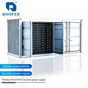 Energy Storage System Ess 20ft Container 1-5mwh Lifepo4 Lithium Battery With Can Communication Interface