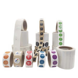 Getsmart 13.56MHz Customizable 18mm Small Durable Waterproof Passive NFC <b>Label</b> Wet Inlay Writable <b>Printable</b> Rolls Tag - Product Image 3