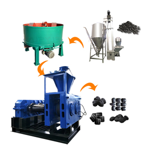Whole <b>Pillow</b> Egg Shape Bbq Charcoal Briquettes Machine Charcoal-Briquette-Making-Machine-Price - Product Image 1