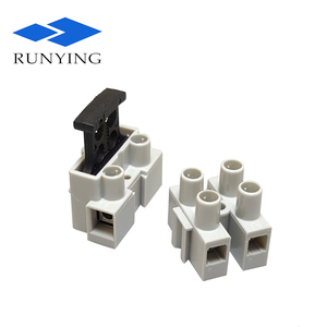 Terminal para pcb conectores con fusible de 3 polos cable LED protector de la Tierra-tornillo bloque de terminales con fusible - Product Image 2