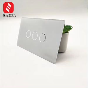 Verre trempé d'OEM 86x86x2mm avec le revêtement d'AF pour le panneau <span class=keywords><strong>de</strong></span> commutateur tactile <span class=keywords><strong>de</strong></span> gymnase - Product Image 1