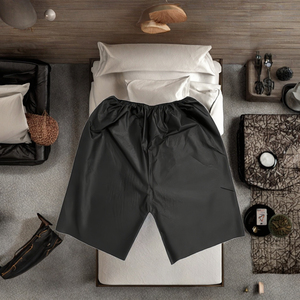 Travel-Friendly Disposable Lightweight <strong>Men's</strong> Boxer Shorts Non-Woven Spa Underwear Individually Wrapped Massage Material - Product Image 4